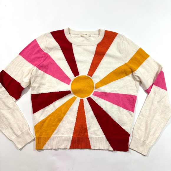 Marine Layer Exploded Sun Crewneck Sweater - Picture 2 of 8